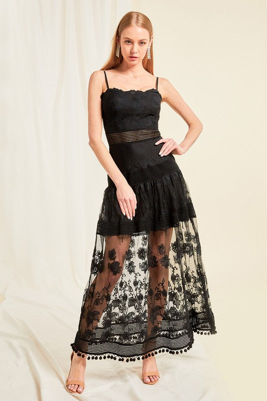 Kelly Midi Dress | Black