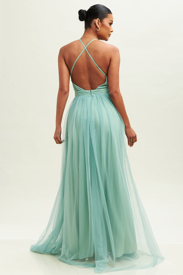 Antonia Gown I Mint Green